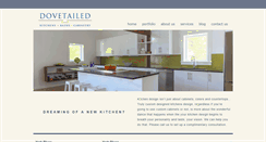 Desktop Screenshot of dovetailedkitchens.com